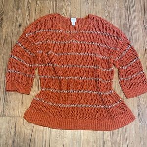 Chico’s sweater NWOT